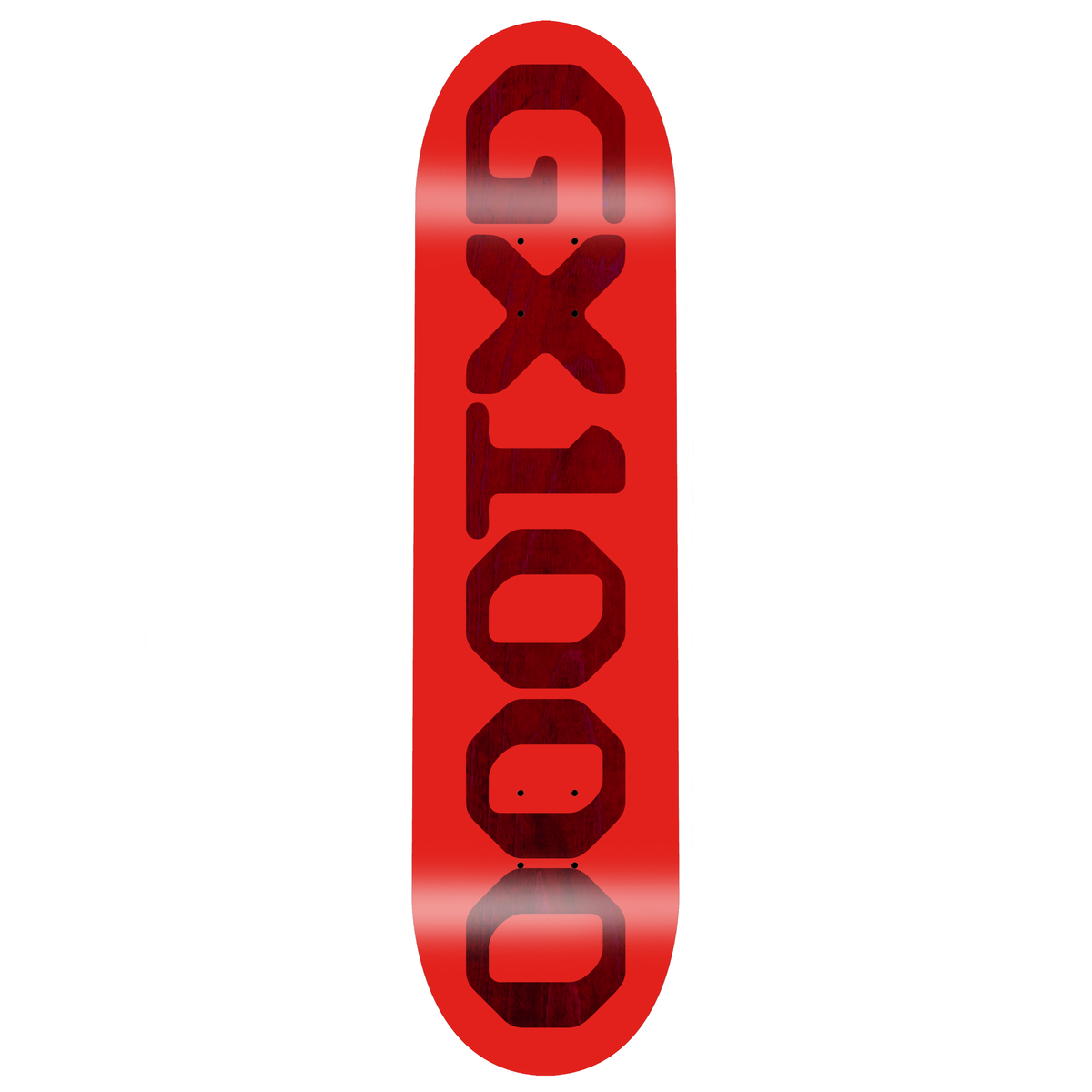 スケートボード GX1000-MIND OVER MATTER RED 8.625 GX1000 Cyclone Skateboard Deck 8.5'' - SKATEBOARDS from