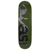 Quasi Lowercase Olive 8.75 Deck