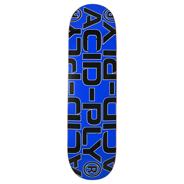 Quasi Acid Ply Logo Blue 8.6 Deck