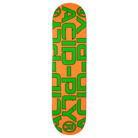 Quasi Acid Ply Logo Orange 8.0 Deck