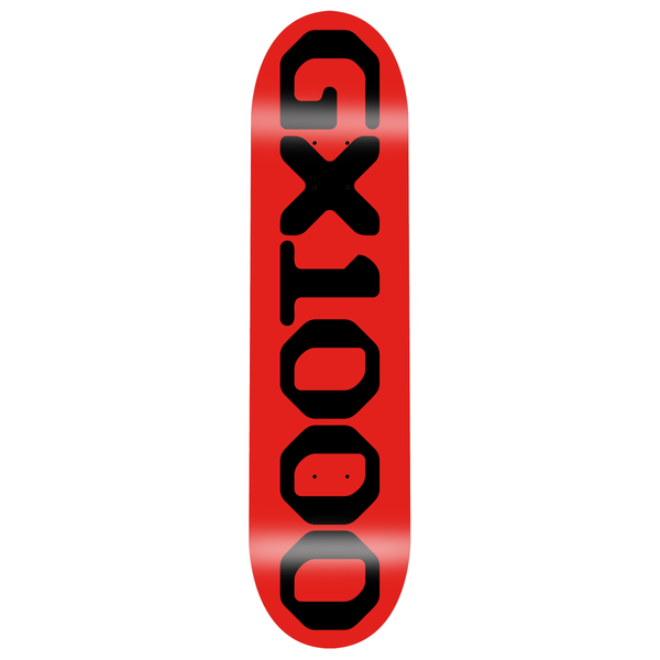 GX1000 OG Logo 8.75 Red Deck