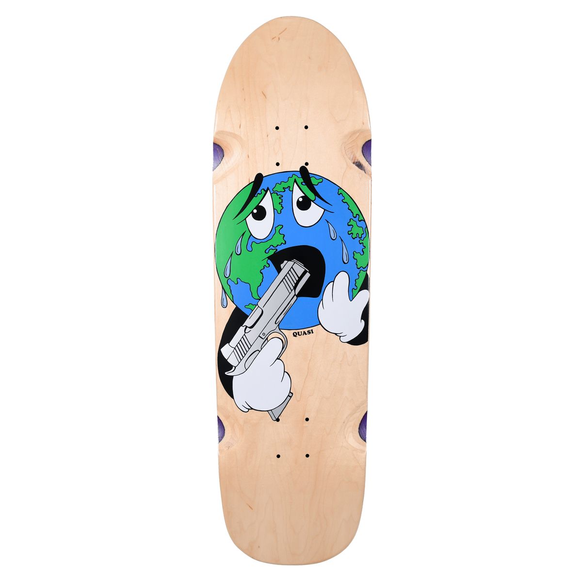 Quasi World 9.0 Shaped Deck – Prolific Skate Shop