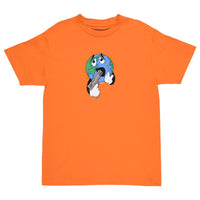 Quasi Small World Orange T-Shirt
