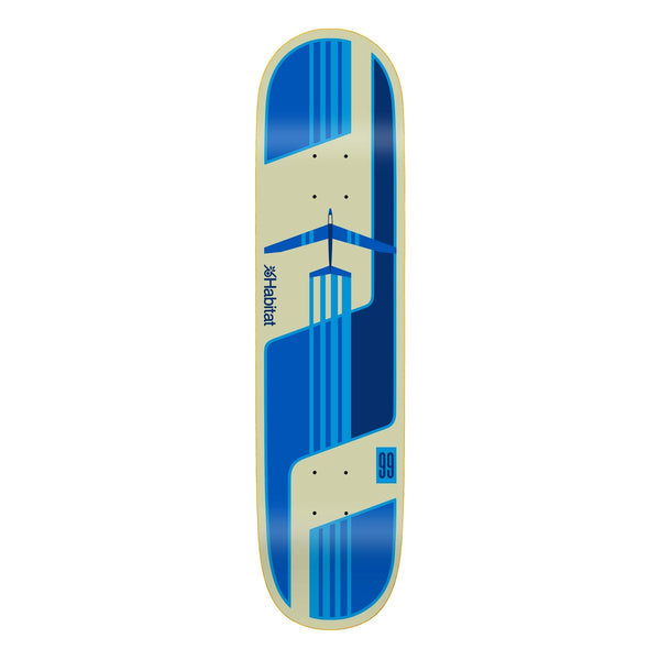 Habitat Glider Blue 8.5 Twin Tail Deck