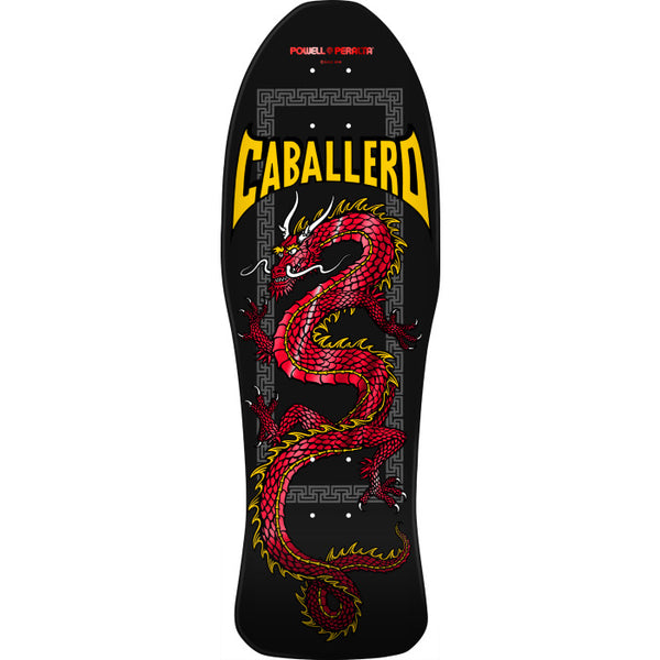 Powell Peralta Caballero Chinese Dragon Red Foil 10.0 Deck
