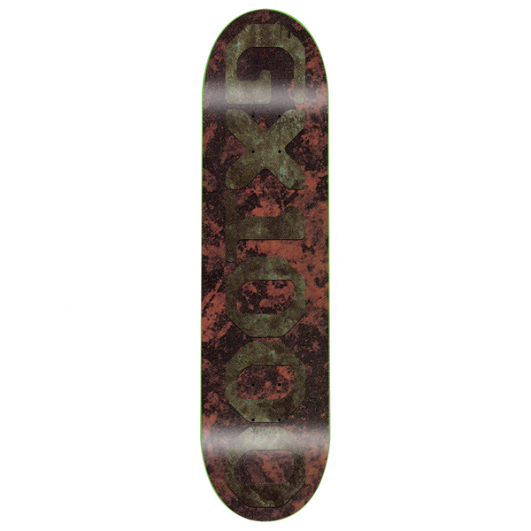 GX1000 OG Logo Patina Rust W/ Green Font 8.5 Deck