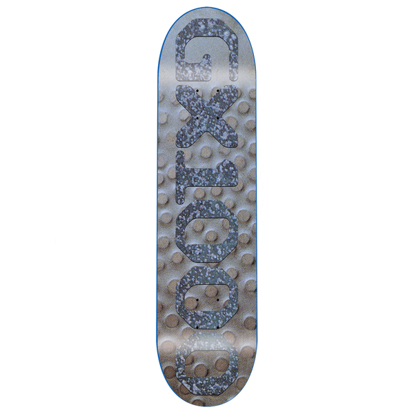 GX1000 OG Logo Patina Silver W/ Blue Font 8.6 Deck