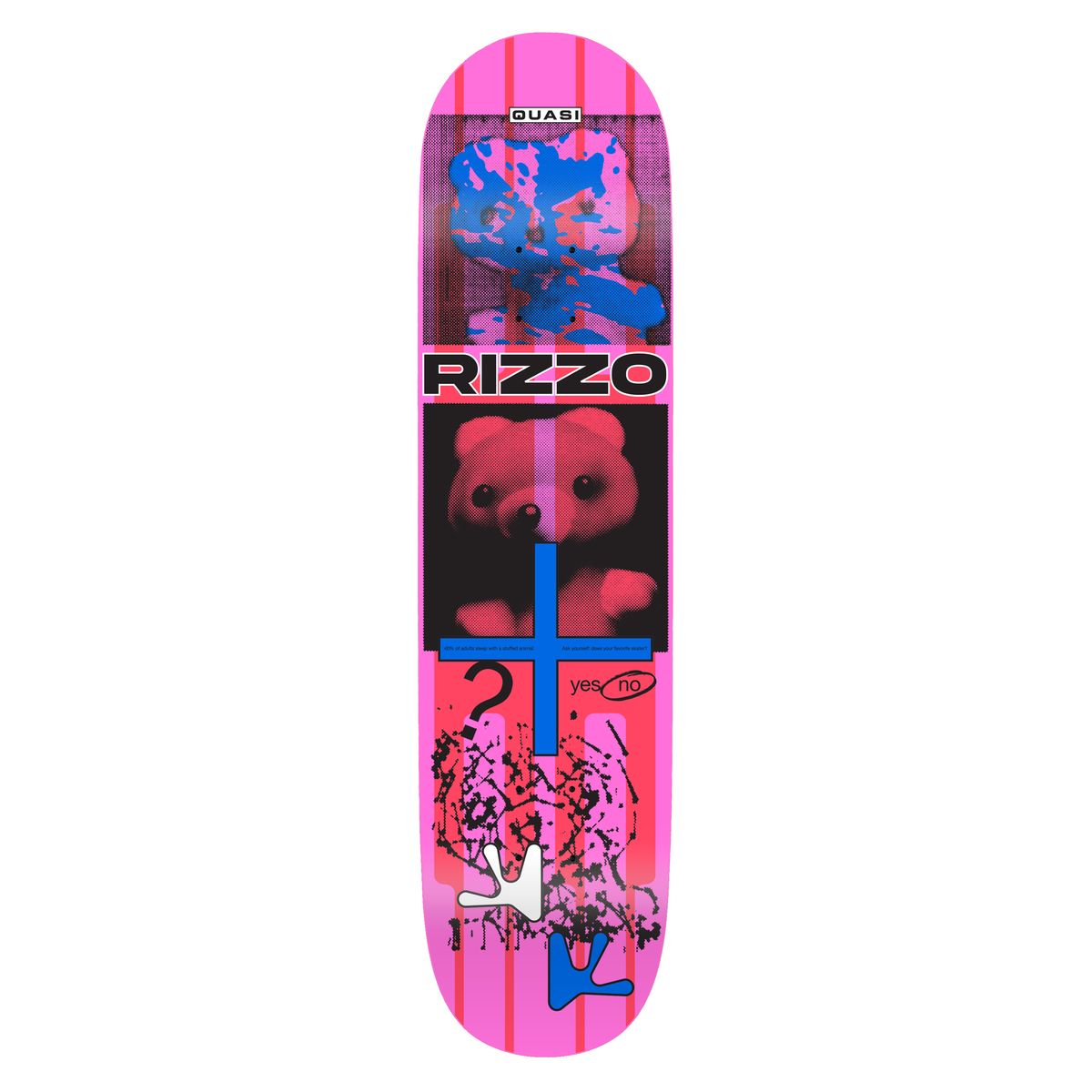 Quasi Rizzo スケートボード デッキ 8.125 Quasi Rizzo Stuffie 8.1 Deck – Prolific Skate Shop