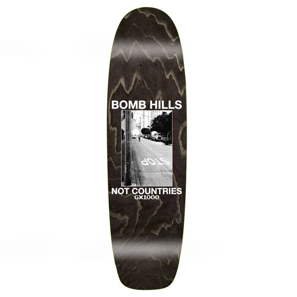 GX1000 Bomb Hills Not Countries Black Veneer 9.0 Cruiser Deck