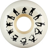 Bones X-Formula P-Rod SW Heel V5 Sidecut 95a Wheels