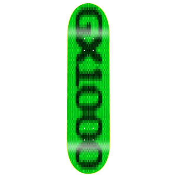 GX1000 OG Logo Blur Green 8.1 Deck – Prolific Skate Shop