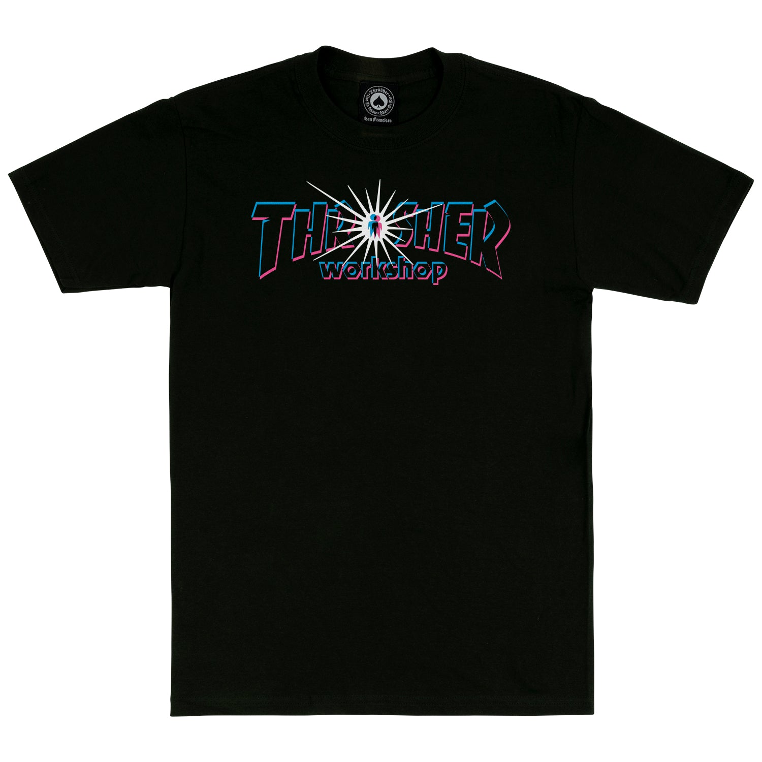 Thrasher x Alien Workshop Nova Black T-Shirt – Prolific Skate Shop