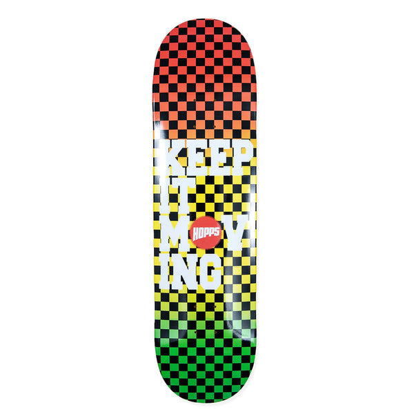 Hopps Keep It Moving Checkered Fade Deck